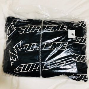 Supreme Repeat Zip Up Hoodie